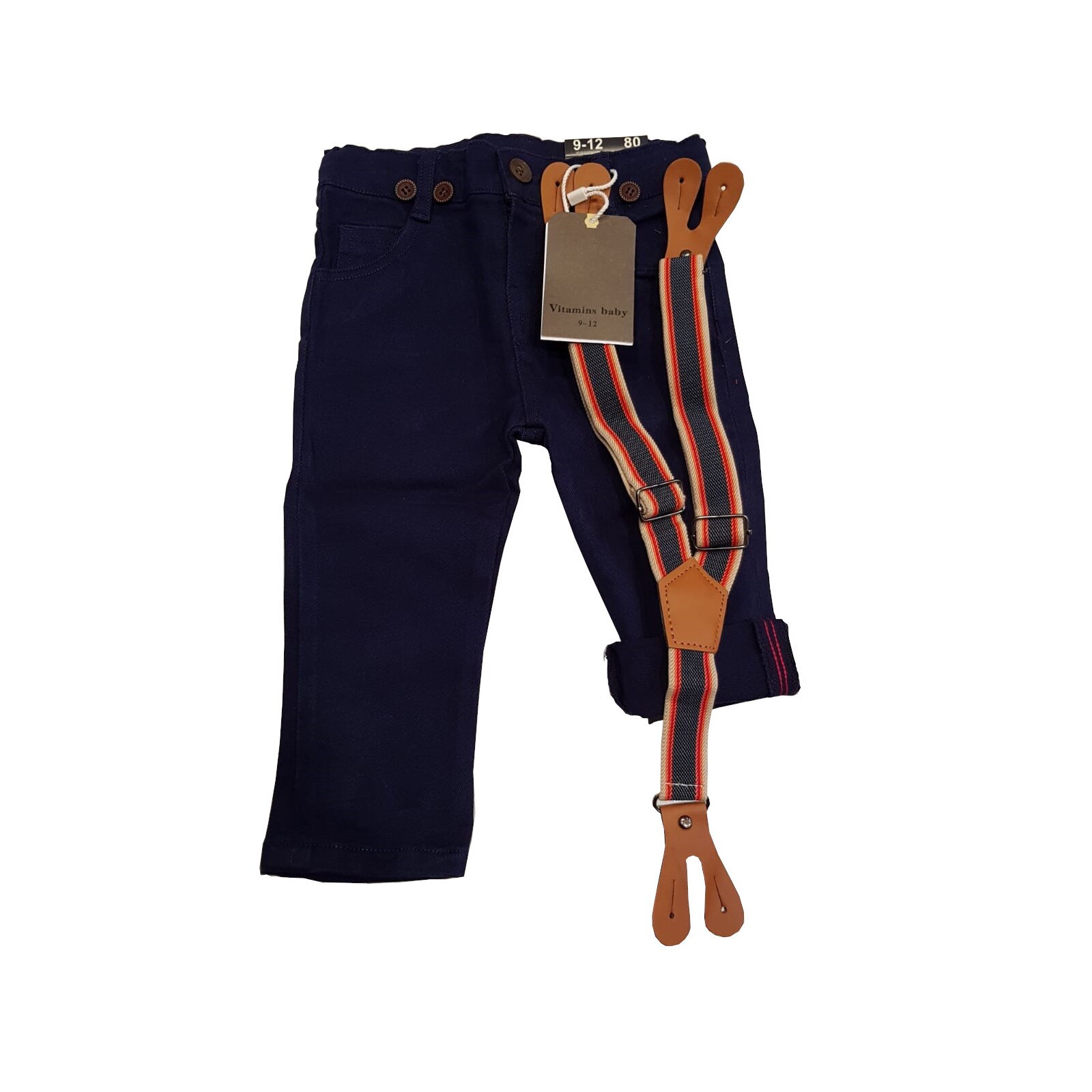 Blugi baiet, Vitamins Baby, bleumarin