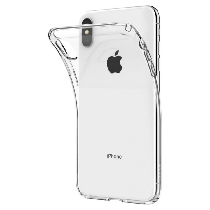 Кейс, съвместим с Apple iPhone XS MAX, MyStyle TPU SuperSlim Transparent