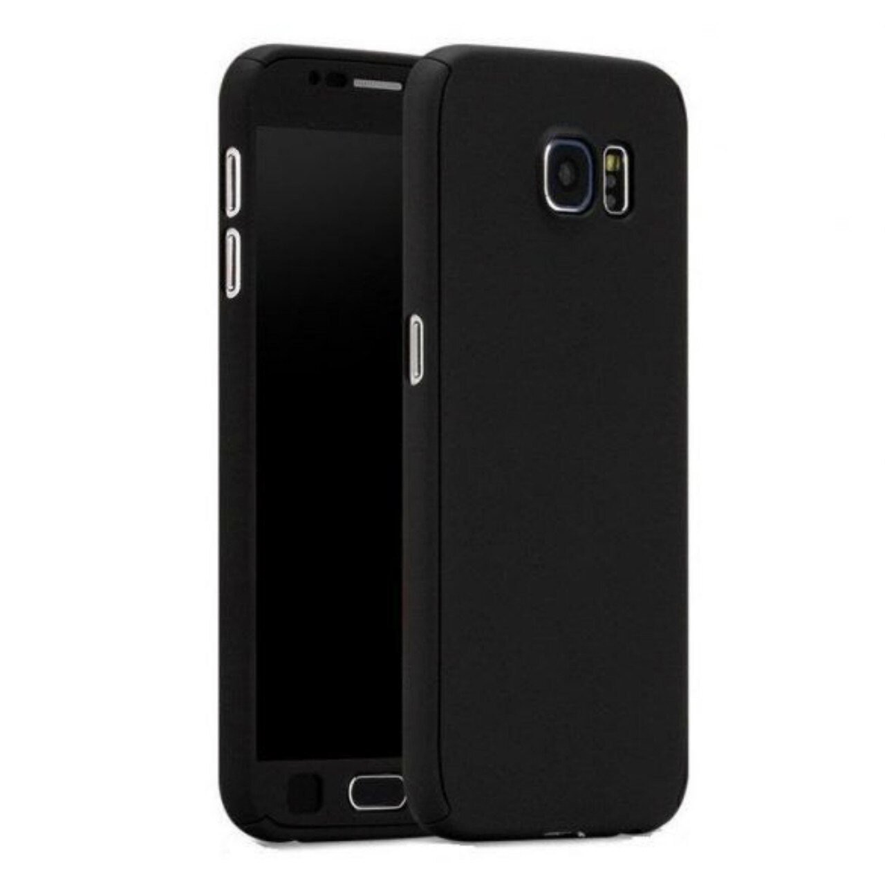 Husa Samsung Galaxy S7 Edge Mystyle , Full Cover 360 + folie, Negru