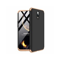 Husa 360 Grade Upzz Protection Oneplus 6t Negru-gold