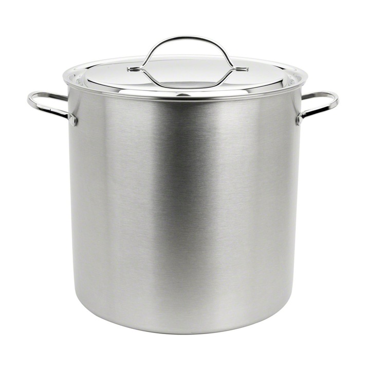 Demeyere - 28 cm / 17 literes "Resto", rozsdamentes acél fazék fedővel