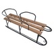 Dupla szánkó, háttámlával, 2 személyes