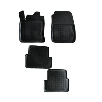 Set 4 covorase/presuri dedicate Ford Focus I 1998-2005,din cauciuc antiaderent stil tavita calitate de TOP Set 4 covorase/presuri dedicate Ford Focus I 1998-2005,din cauciuc antiaderent stil tavita calitate de TOP