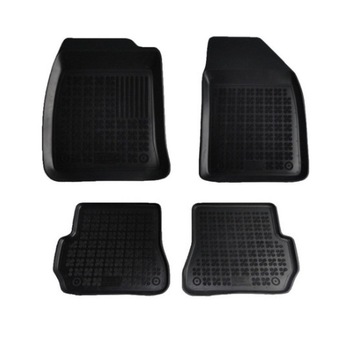 Set 4 covorase/presuri dedicate Ford Fiesta 2002-2006, din cauciuc antiaderent stil tavita calitate de TOP Set 4 covorase/presuri dedicate Ford Fiesta 2002-2006, din cauciuc antiaderent stil tavita calitate de TOP
