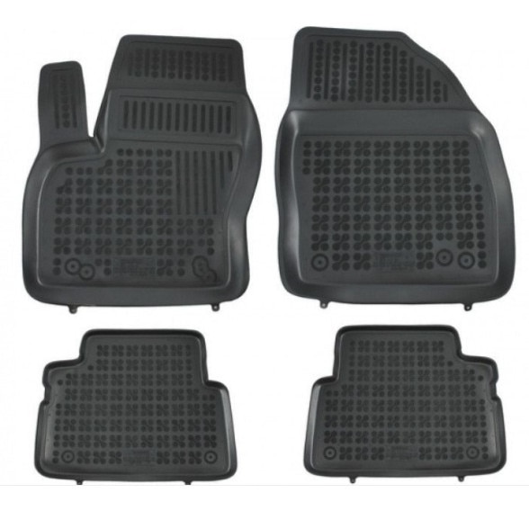 Set 4 covorase/presuri dedicate Ford Focus C-Max 2003-2010, din cauciuc antiaderent stil tavita calitate de TOP