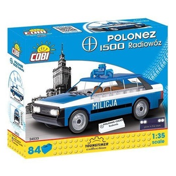 Set de constructie Cobi Klocki, Youngtimer Collection FSO Polonez 1500, 3 ani +, Multicolor Set de constructie Cobi Klocki, Youngtimer Collection FSO Polonez 1500, 3 ani +, Multicolor