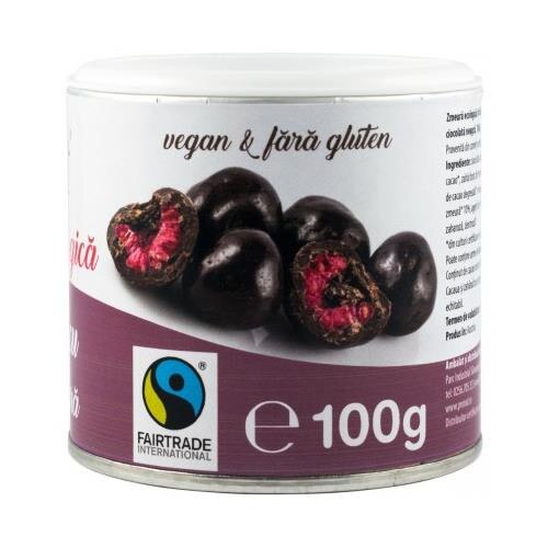 Zmeura Bio Glazurata Pronat 100gr