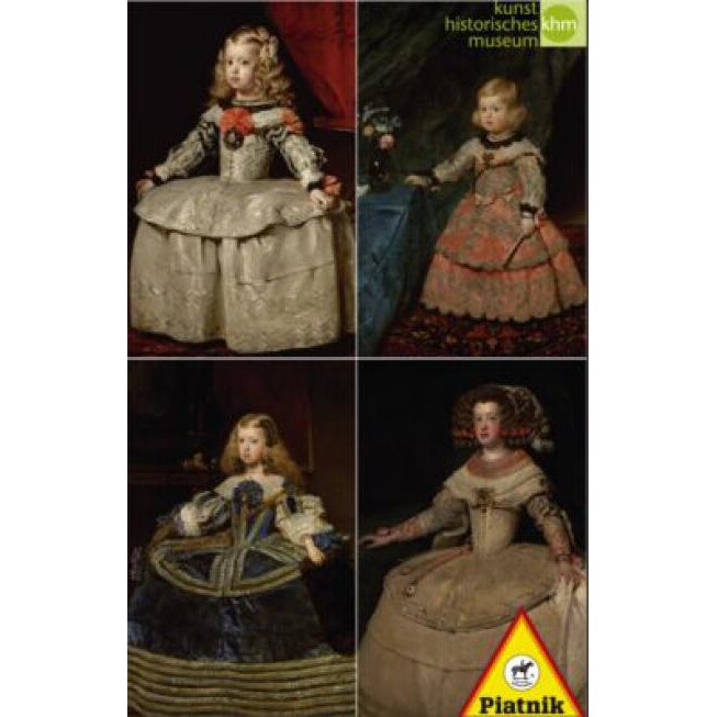 Puzzle Piatnik - 1000 de piese - Velasquez - Spanish princesses