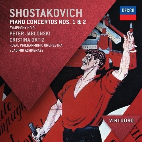 Peter Jablonski, Cristina Ortiz, Vladimir Ashkenazy, Royal Philharmonic Orchestra-Piano Concerto Nos 1&2-Shostakovich-CD