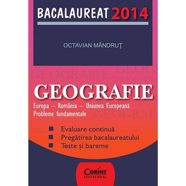 Bac 2014 Geografie - Octavian Mandrut