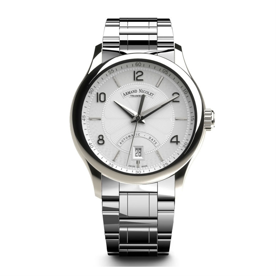 Ceas barbatesc ARMAND NICOLET, A840AAA AG M9742, Automatic, Swiss Made, 100m
