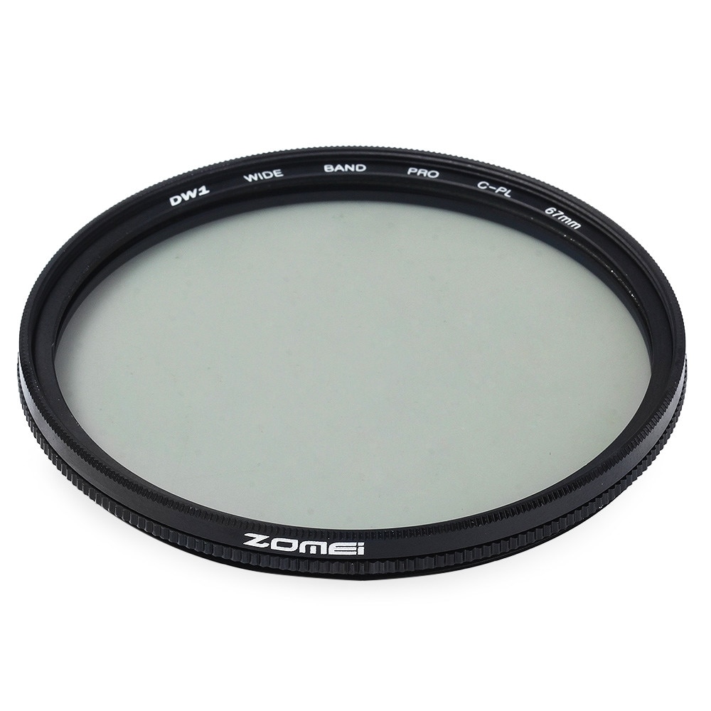 Filtru de polarizare circulara Zomei DW1 Wide Band Pro CPL Ultra-Slim de 52mm