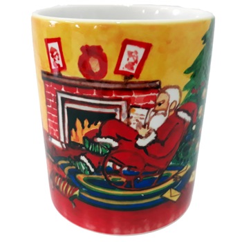 Cana ceramica cu model de iarna 3, capacitate: 300 ml Cana ceramica cu model de iarna 3, capacitate: 300 ml