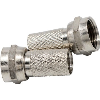 Set conectori antena tip RF F tata MYRIA MY2027, 2 buc Set conectori antena tip RF F tata MYRIA MY2027, 2 buc