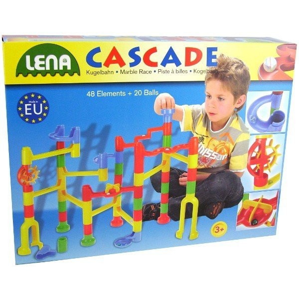 Set de constructie Cascada colorata, Lena, Unisex, Multicolor
