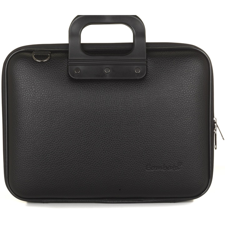 Чанта Bombata Mediobombata AllBlack за лаптоп 13 - 14 inch, Черна
