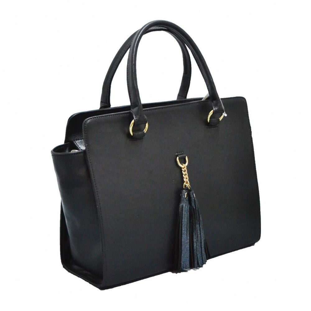 Geanta dama Zea piele naturala neagra