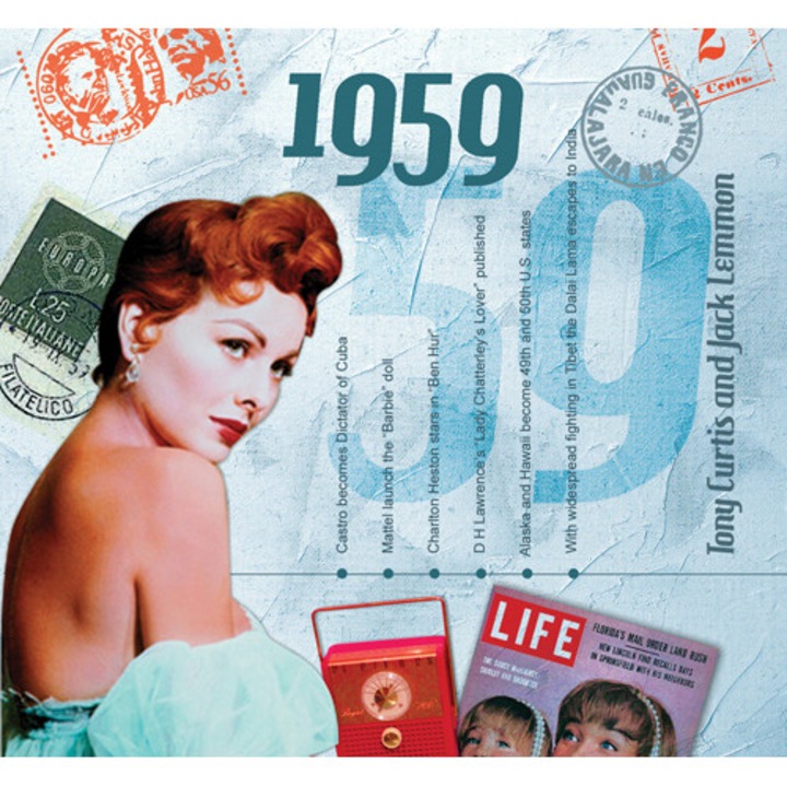 CD картичка с хитове от 1959 година