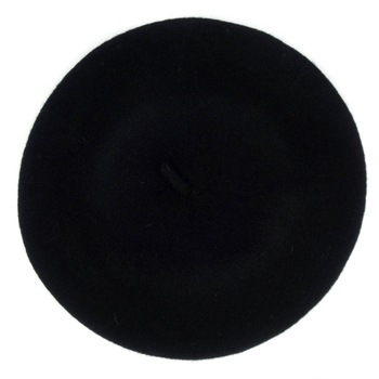 Bereta de dama, Negru, 100% lana - BSC206 Bereta de dama, Negru, 100% lana - BSC206