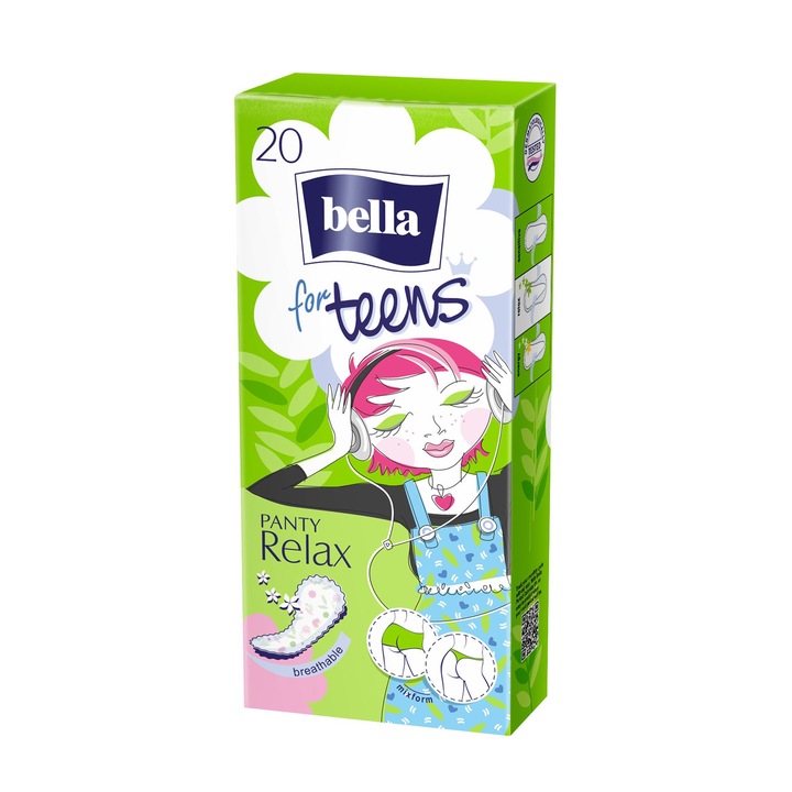 Bella for Teens Mixform egészségügyi betét, 20 db