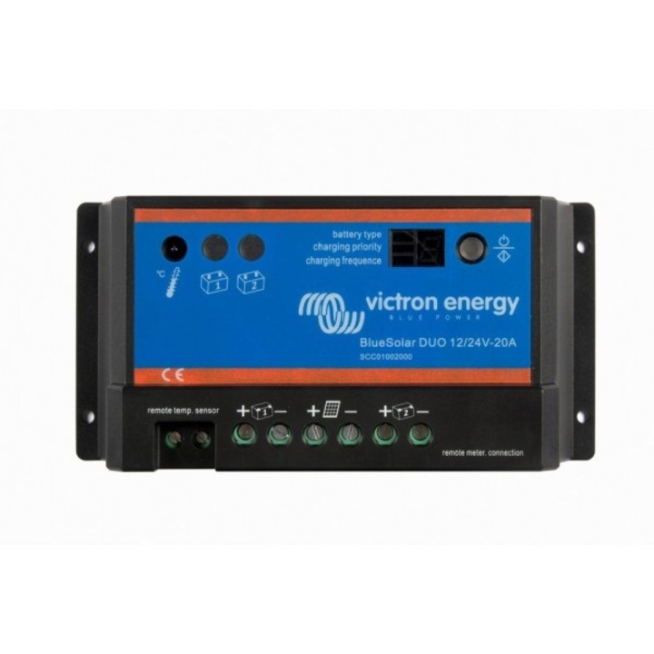Victron Energy BlueSolar PWM-Light, Napelemes töltő 12V 24V 30A 12 / 24V-30A