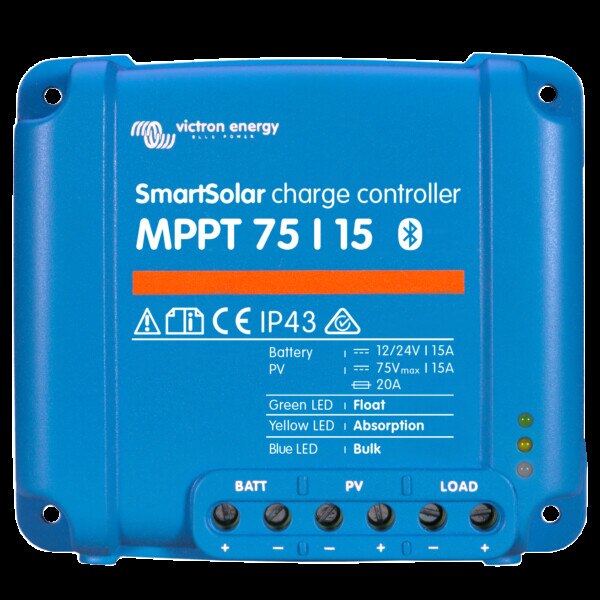 Incarcator solar 12V 24V 15A Victron Energy SmartSolar MPPT 75/15