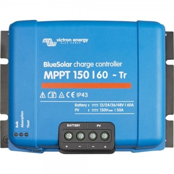 Incarcator solar 12V 24V 48V 60A Victron Energy BlueSolar MPPT 150/60-MC4 Incarcator solar 12V 24V 48V 60A Victron Energy BlueSolar MPPT 150/60-MC4