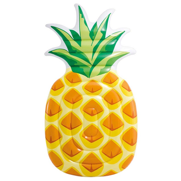 Надуваем дюшек Intex Pineapple Multicolor, 2.16 м x 1.24 м
