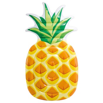 Saltea gonflabila Intex Pineapple multicolor, 2.16m x 1.24m Saltea gonflabila Intex Pineapple multicolor, 2.16m x 1.24m