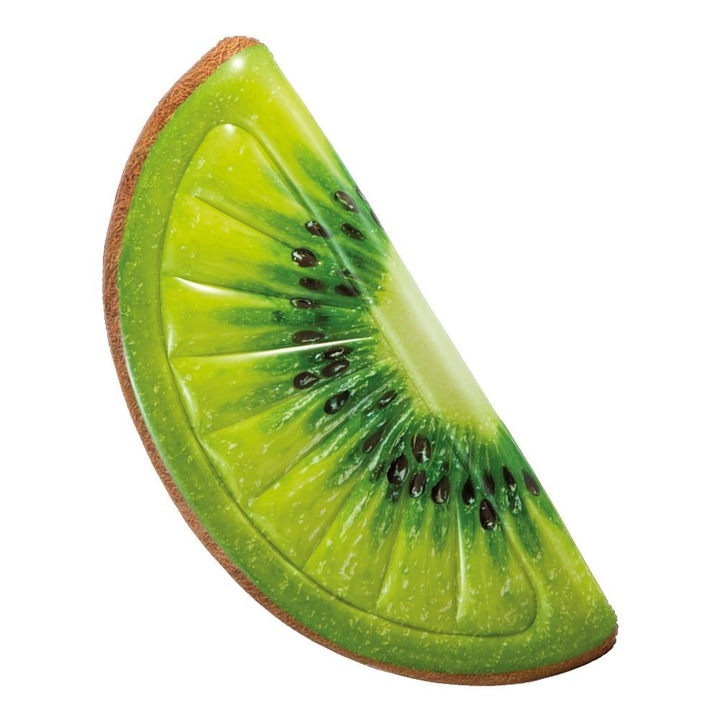 Saltea gonflabila Intex Kiwi Slice multicolor, 1.78m x 85cm