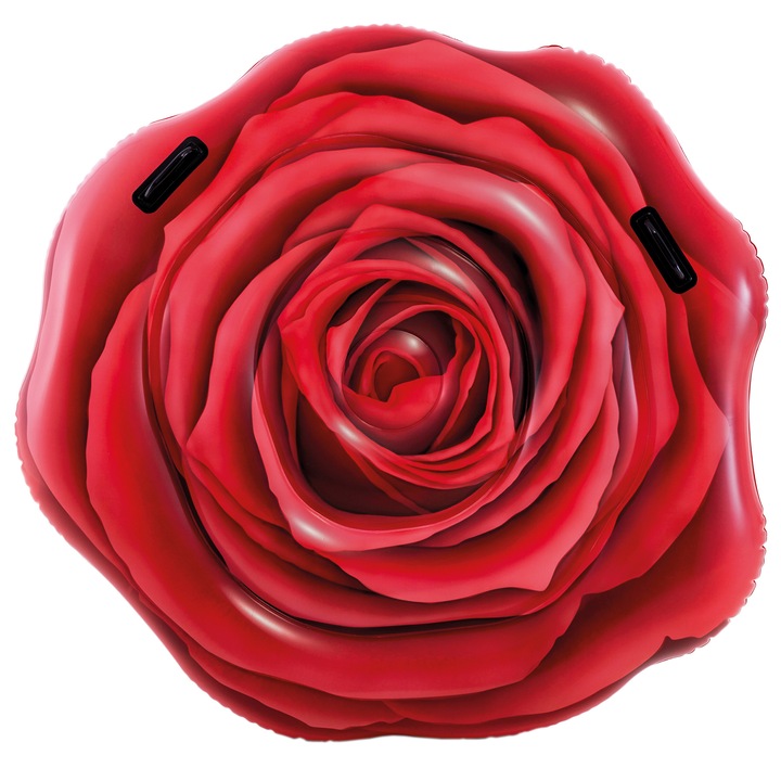 Надуваем дюшек Intex Rose Red, 1.37 м x 1.32 м