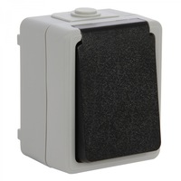 priza simpla unitec aparenta cu capac contact de protectie culoare gri 60 x 80 x 65 mm imagen 25_0_
0