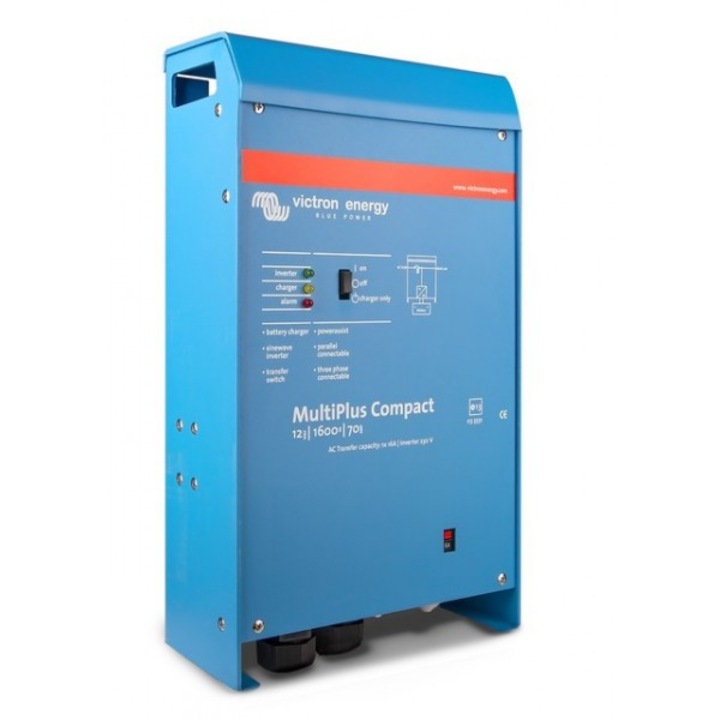 Inverter töltővel 12V 1600W Victron Energy MultiPlus C 12/1600/70-16