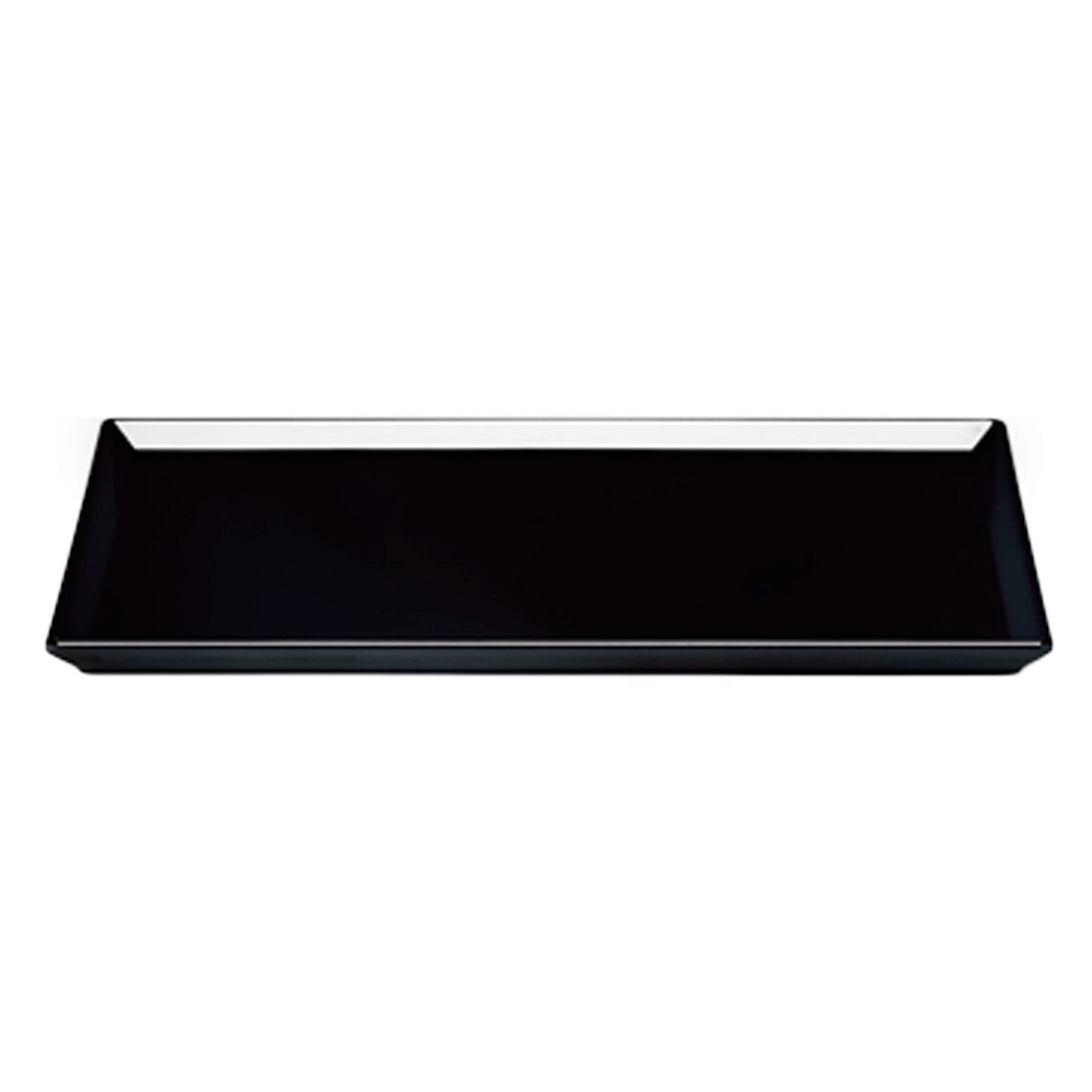 Platou dreptunghiular RAKI 18x35cm negru