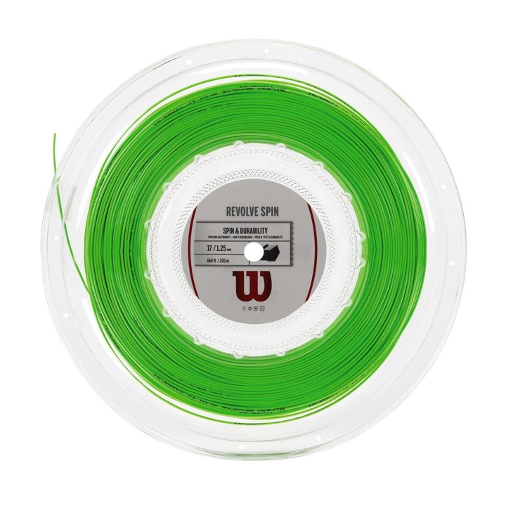 Rola racordaj Wilson Revolve Spin 17, verde