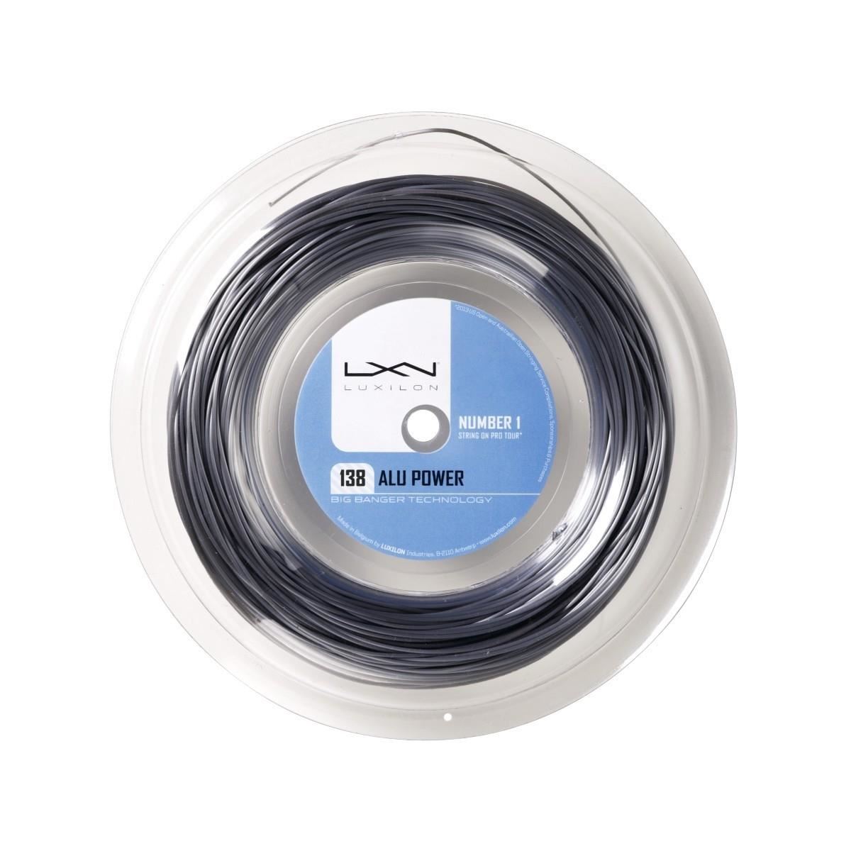 Rola racordaj Luxilon Alu Power 138, 200m, gri