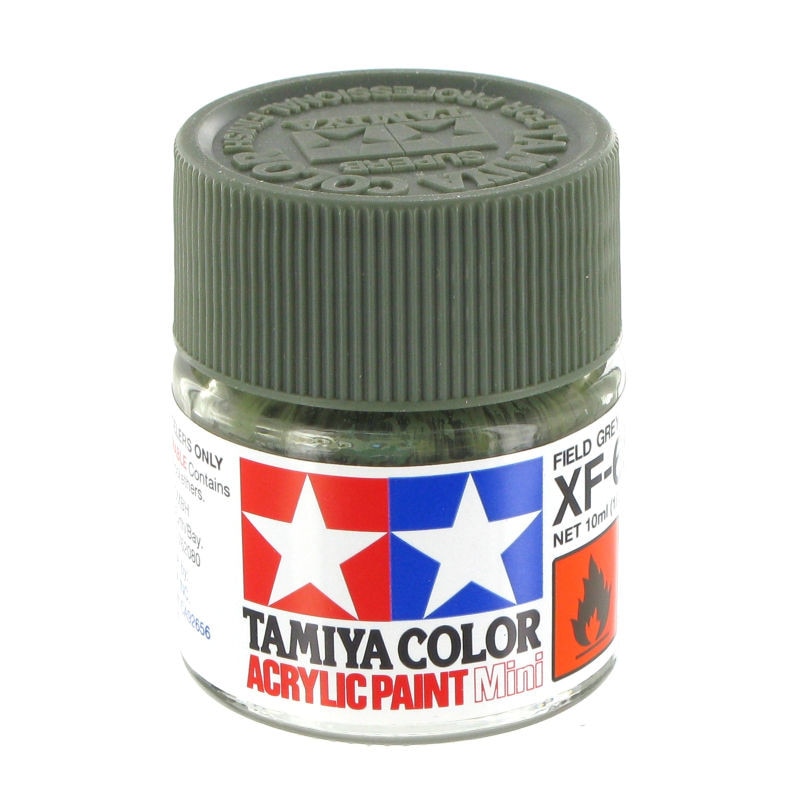 Vopsea pentru modelism acrilica Tamiya 81365 XF-65 Field Grey (matt) 23ml Tam 65