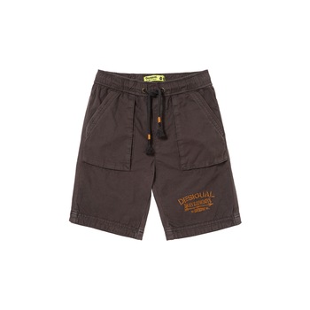 Bermude baieti, Desigual, cu model tip text, Kids Template Bermude baieti, Desigual, cu model tip text, Kids Template