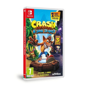 Joc Crash Bandicoot Insane Trilogy Nintendo Switch Joc Crash Bandicoot Insane Trilogy Nintendo Switch