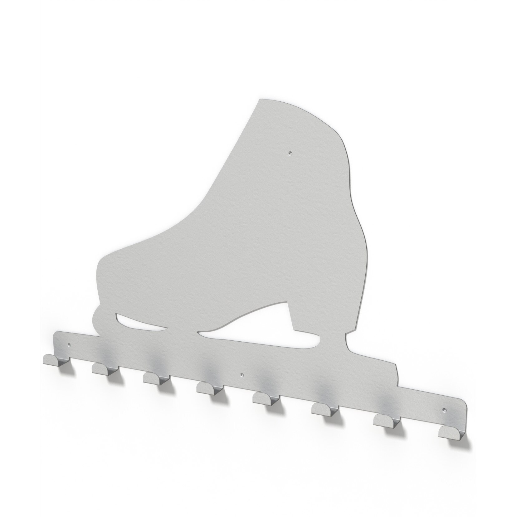 Cuier metalic PATINE GHEATA -model 4154 alb