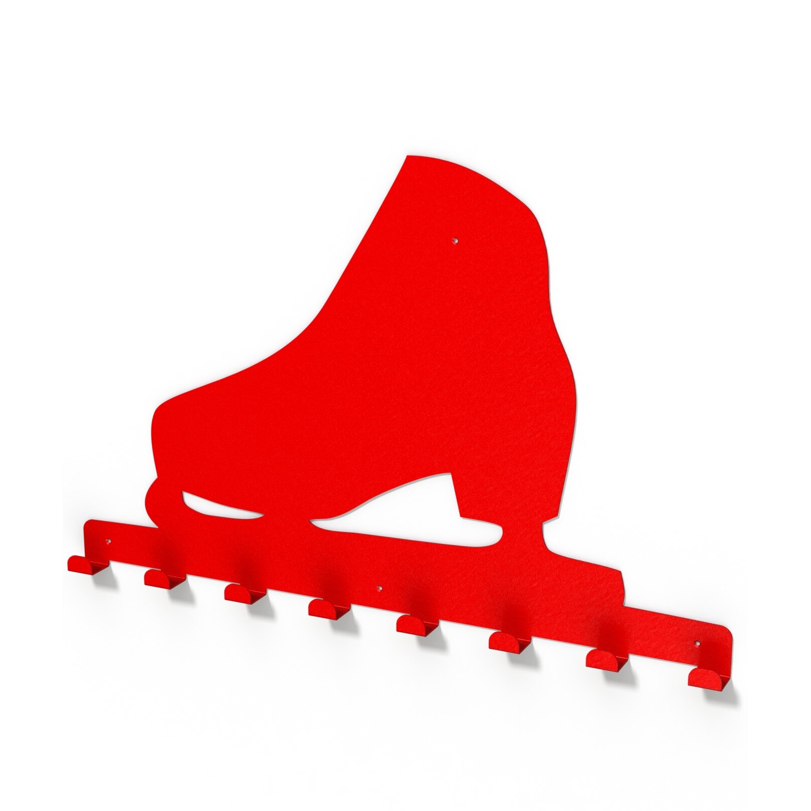 Cuier metalic PATINE GHEATA -model 4154 rosu