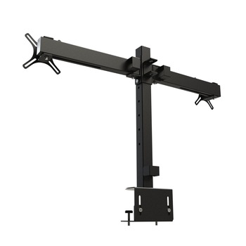 Suport de monitor sau TV pentru birou si perete (2 monitoare), model 2533-2 Negru Suport de monitor sau TV pentru birou si perete (2 monitoare), model 2533-2 Negru