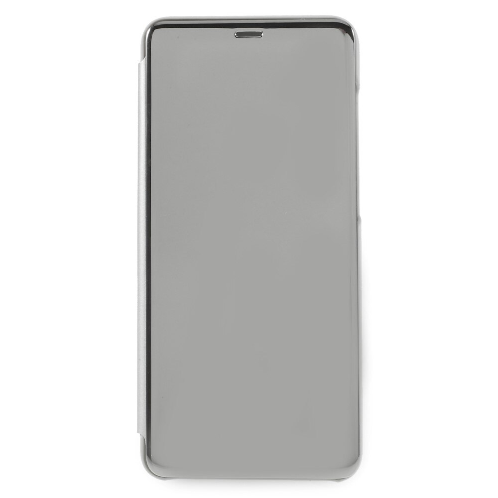 Husa carte clear view Samsung A9 (2018), Silver
