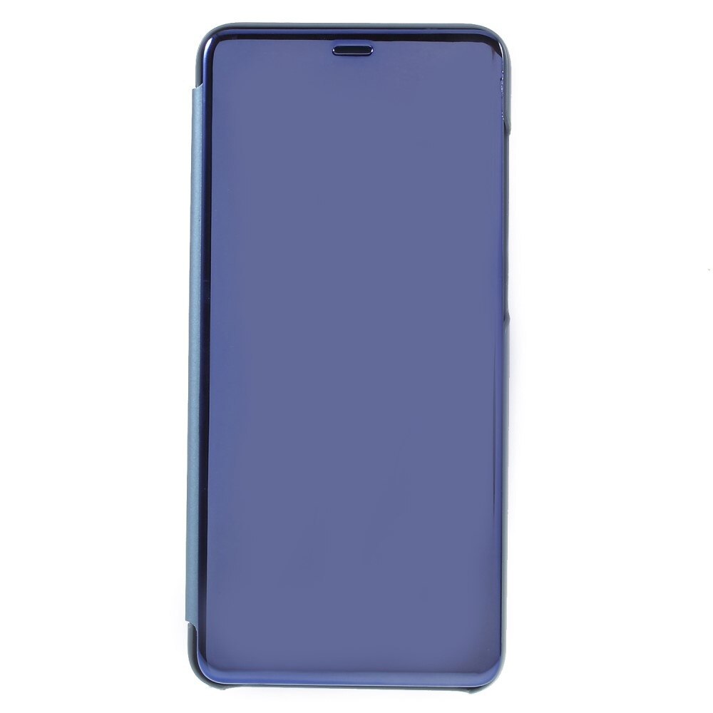 Husa carte clear view Samsung A9 (2018), Albastru