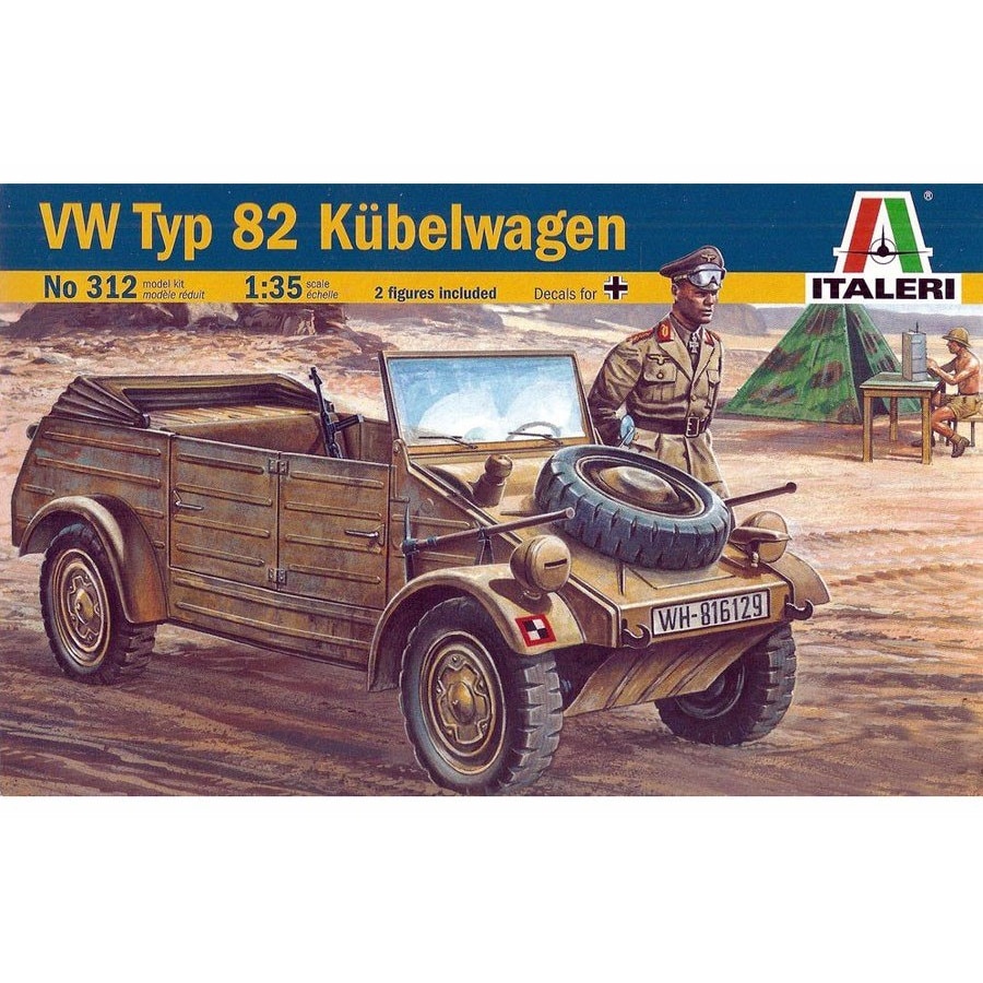 Macheta Militara ITALERI Volkswagen Kubelwagen Type 82 1:35 ITA 312