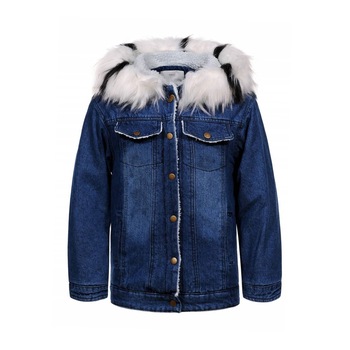 Geaca blug fete, albastra Geaca blug fete, albastra