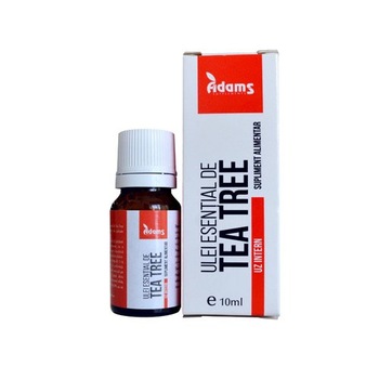 Ulei Esential de Tea Tree Uz Intern 10ml Adams Vision Ulei Esential de Tea Tree Uz Intern 10ml Adams Vision