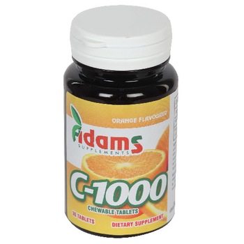 Vitamina C 1000mg 30cpr Masticabile Adams Vision Vitamina C 1000mg 30cpr Masticabile Adams Vision