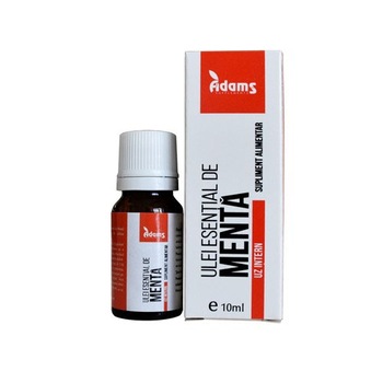Ulei Esential de Menta Uz Intern 10ml Adams Vision Ulei Esential de Menta Uz Intern 10ml Adams Vision