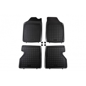 Set 4 Covorase Presuri Auto Negru din Cauciuc RENAULT KANGOO I (1998-2008) Set 4 Covorase Presuri Auto Negru din Cauciuc RENAULT KANGOO I (1998-2008)